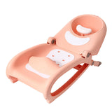 Maxbell Foldable Hair Washing Bed Stool Adjustable for Kids Girls Boys Toddler Pink