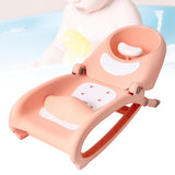 Maxbell Foldable Hair Washing Bed Stool Adjustable for Kids Girls Boys Toddler Pink