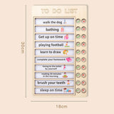 Maxbell Reusable Daily Schedule to Do List Board with Cardstocks for Adults Home