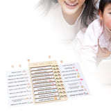 Maxbell Reusable Daily Schedule to Do List Board with Cardstocks for Adults Home