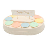 Maxbell Carousel Cupcake Holder Pastries Dessert Display for Wedding Home Decoration Single  Layer