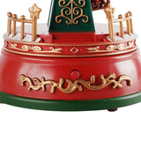 Maxbell Christmas Wheel with LED Lights Collectible for Festive Home Office