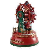 Maxbell Christmas Wheel with LED Lights Collectible for Festive Home Office