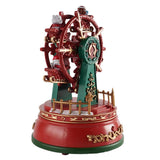 Maxbell Christmas Wheel with LED Lights Collectible for Festive Home Office