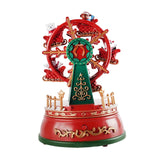 Maxbell Christmas Wheel with LED Lights Collectible for Festive Home Office