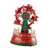 Maxbell Christmas Wheel with LED Lights Collectible for Festive Home Office