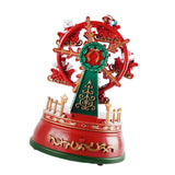 Maxbell Christmas Wheel with LED Lights Collectible for Festive Home Office
