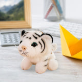 Maxbell Cartoon Cute Animal Keychain Pendant for Backpack Hangings Birthday Gifts White