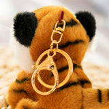 Maxbell Cartoon Cute Animal Keychain Pendant for Backpack Hangings Birthday Gifts Yellow