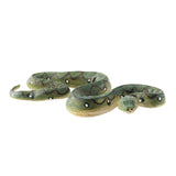 Maxbell Artifical Snake Figurine Party Practical Jokes Prop Horrifying Frightening Green