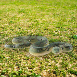 Maxbell Artifical Snake Figurine Party Practical Jokes Prop Horrifying Frightening Green