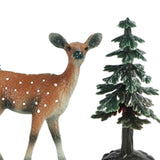 Maxbell Tree Deer Figures DIY Fairy Garden Crafts for Cake Toppers Home Toddlers Style B