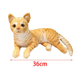 Maxbell Realistic Plush Toy Stuffed Animal Figure Toys for Party Living Room Gift 36cm flowers