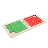 Maxbell digital Sliding Puzzle Educational Toys Wood for Game