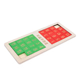 Maxbell digital Sliding Puzzle Educational Toys Wood for Game