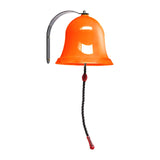 Maxbell Hanging Bells Wall Mounted Ship Bell Decoration Metal for Gift Girls Kids Orange