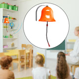Maxbell Hanging Bells Wall Mounted Ship Bell Decoration Metal for Gift Girls Kids Orange
