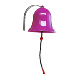 Maxbell Hanging Bells Wall Mounted Ship Bell Decoration Metal for Gift Girls Kids Violet
