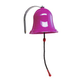 Maxbell Hanging Bells Wall Mounted Ship Bell Decoration Metal for Gift Girls Kids Violet