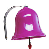 Maxbell Hanging Bells Wall Mounted Ship Bell Decoration Metal for Gift Girls Kids Violet