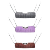 Maxbell Hamster Hammock Hamster House Cage Nest Hamster Bed for Sugar Glider Parrot Gray
