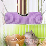 Maxbell Hamster Hammock Hamster House Cage Nest Hamster Bed for Sugar Glider Parrot Amaranth