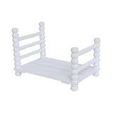 Maxbell Wooden Baby Photo Prop Bed Decoration Modern Fashion Photo Background Props option 1