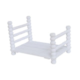 Maxbell Wooden Baby Photo Prop Bed Decoration Modern Fashion Photo Background Props option 1