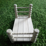 Maxbell Wooden Baby Photo Prop Bed Decoration Modern Fashion Photo Background Props option 1