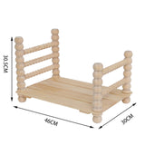 Maxbell Wooden Baby Photo Prop Bed Decoration Modern Fashion Photo Background Props option 2