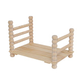 Maxbell Wooden Baby Photo Prop Bed Decoration Modern Fashion Photo Background Props option 2