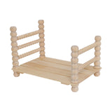 Maxbell Wooden Baby Photo Prop Bed Decoration Modern Fashion Photo Background Props option 2