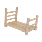 Maxbell Wooden Baby Photo Prop Bed Decoration Modern Fashion Photo Background Props option 2