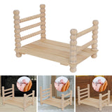 Maxbell Wooden Baby Photo Prop Bed Decoration Modern Fashion Photo Background Props option 2