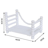Maxbell Wooden Baby Photo Prop Bed Decoration Modern Fashion Photo Background Props option 3