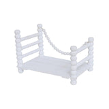 Maxbell Wooden Baby Photo Prop Bed Decoration Modern Fashion Photo Background Props option 3