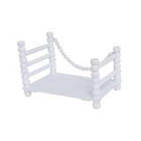 Maxbell Wooden Baby Photo Prop Bed Decoration Modern Fashion Photo Background Props option 3