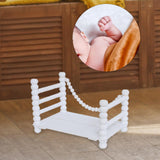 Maxbell Wooden Baby Photo Prop Bed Decoration Modern Fashion Photo Background Props option 3