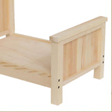 Maxbell Wooden Baby Photo Prop Fashion Photography Background Decoration Mini Bed