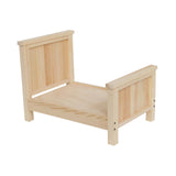 Maxbell Wooden Baby Photo Prop Fashion Photography Background Decoration Mini Bed