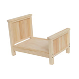 Maxbell Wooden Baby Photo Prop Fashion Photography Background Decoration Mini Bed