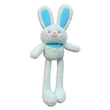 Maxbell Rabbit Pendant bag Pendant Key Rings Ornaments for Prizes Easter Women Blue