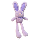 Maxbell Rabbit Pendant bag Pendant Key Rings Ornaments for Prizes Easter Women Violet