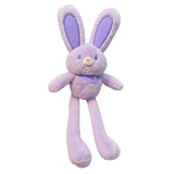 Maxbell Rabbit Pendant bag Pendant Key Rings Ornaments for Prizes Easter Women Violet