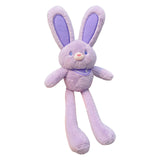 Maxbell Rabbit Pendant bag Pendant Key Rings Ornaments for Prizes Easter Women Violet