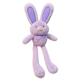Maxbell Rabbit Pendant bag Pendant Key Rings Ornaments for Prizes Easter Women Violet
