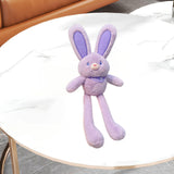 Maxbell Rabbit Pendant bag Pendant Key Rings Ornaments for Prizes Easter Women Violet