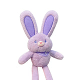 Maxbell Rabbit Pendant bag Pendant Key Rings Ornaments for Prizes Easter Women Violet