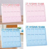 Maxbell School Years Picture Frame Graduation Keepsake Frame Photo Collage Pink