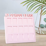 Maxbell School Years Picture Frame Graduation Keepsake Frame Photo Collage Pink